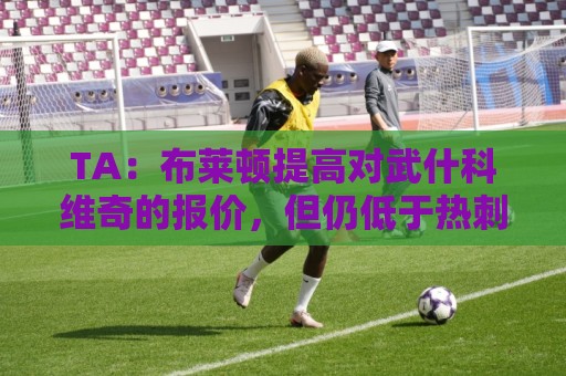 TA:布莱顿提高对武什科维奇的报价,但仍低于热刺估价 TA:布莱顿提高对武什科维奇的报价,但仍低于热刺估价