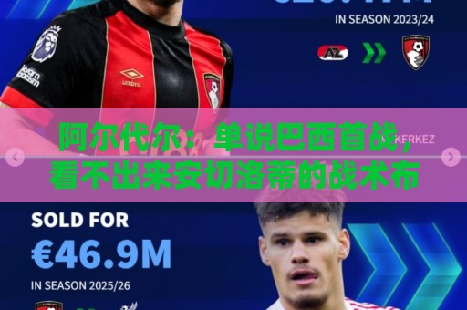 阿尔代尔:单说巴西首战,看不出来安切洛蒂的战术布置和执教作用 阿尔代尔:单说巴西首战,看不出来安切洛蒂的战术布置和执教作用